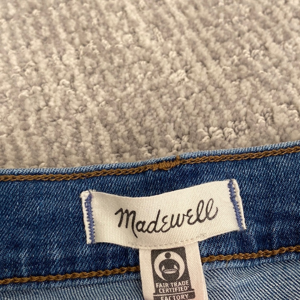 Madewell 10” high rise skinny